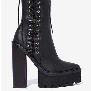 Jeffrey Campbell Crazy Eight Platform Boots